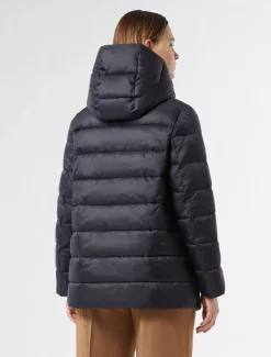 Marina Rinaldi Vêtement rembourré en jersey et toile de nylon déperlant BLEUNUIT Sale